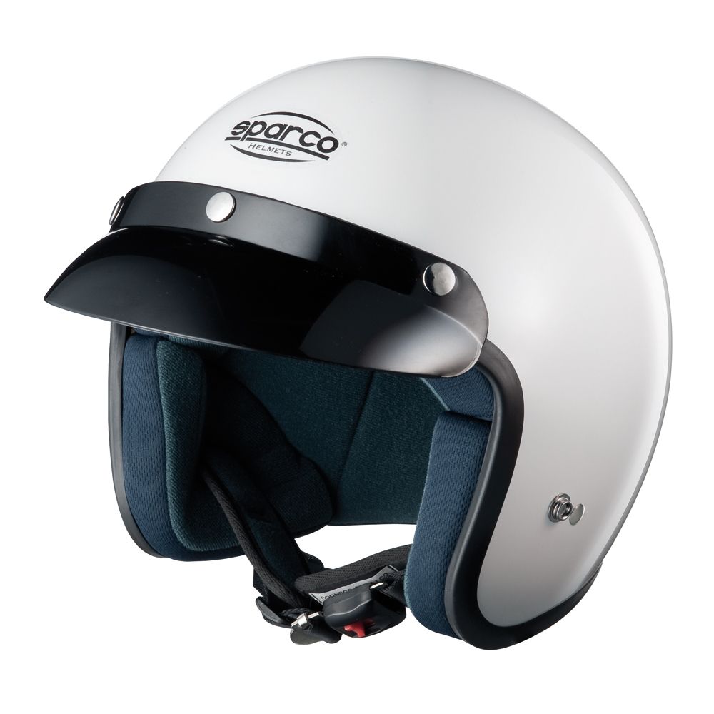 Sparco CLUB J-1 шлем открытый, белый, р-р S - DARK-STOCK.RU