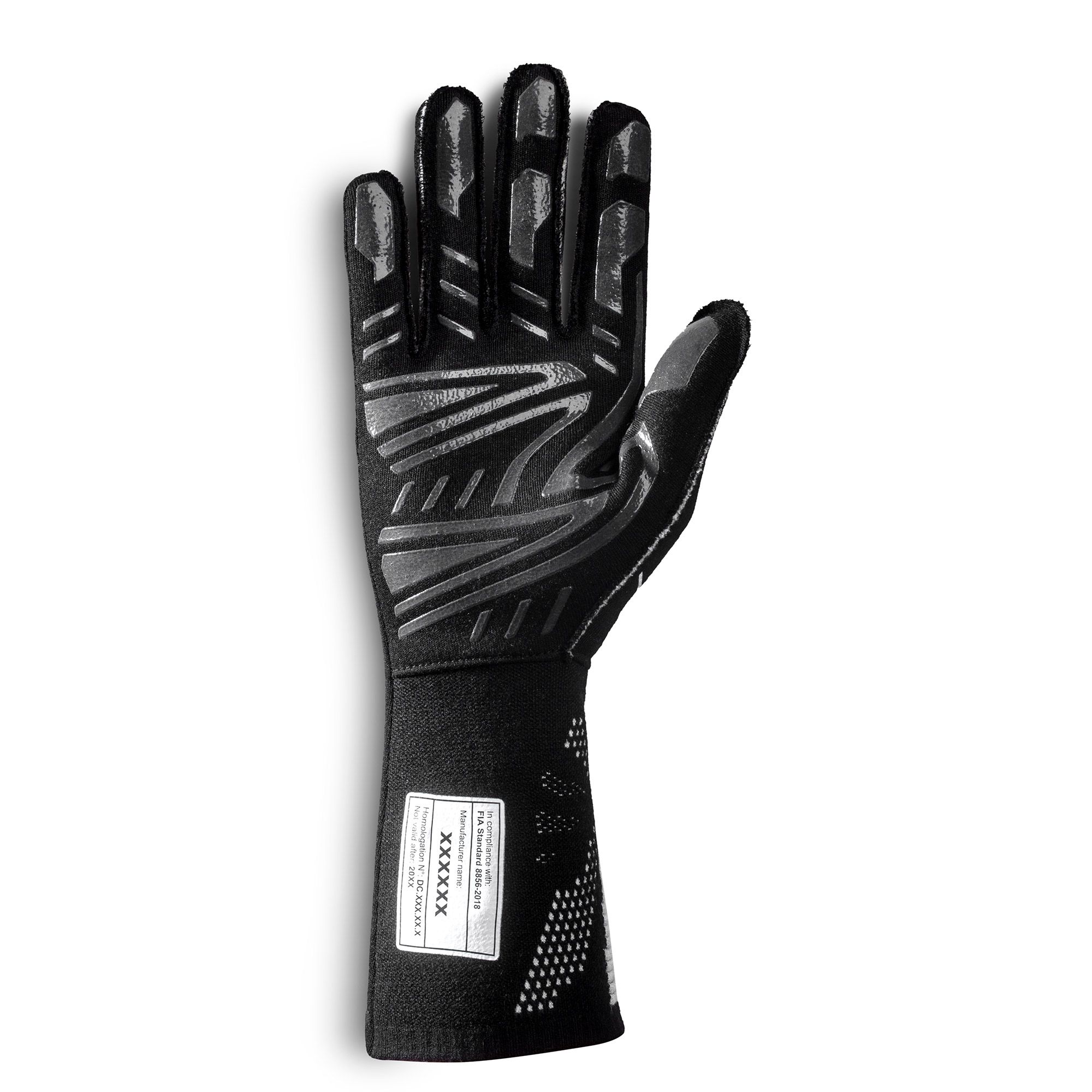 Sparco LAP перчатки для автоспорта, черный/белый, р-р 8 на сайте DARK-STOCK.RU
