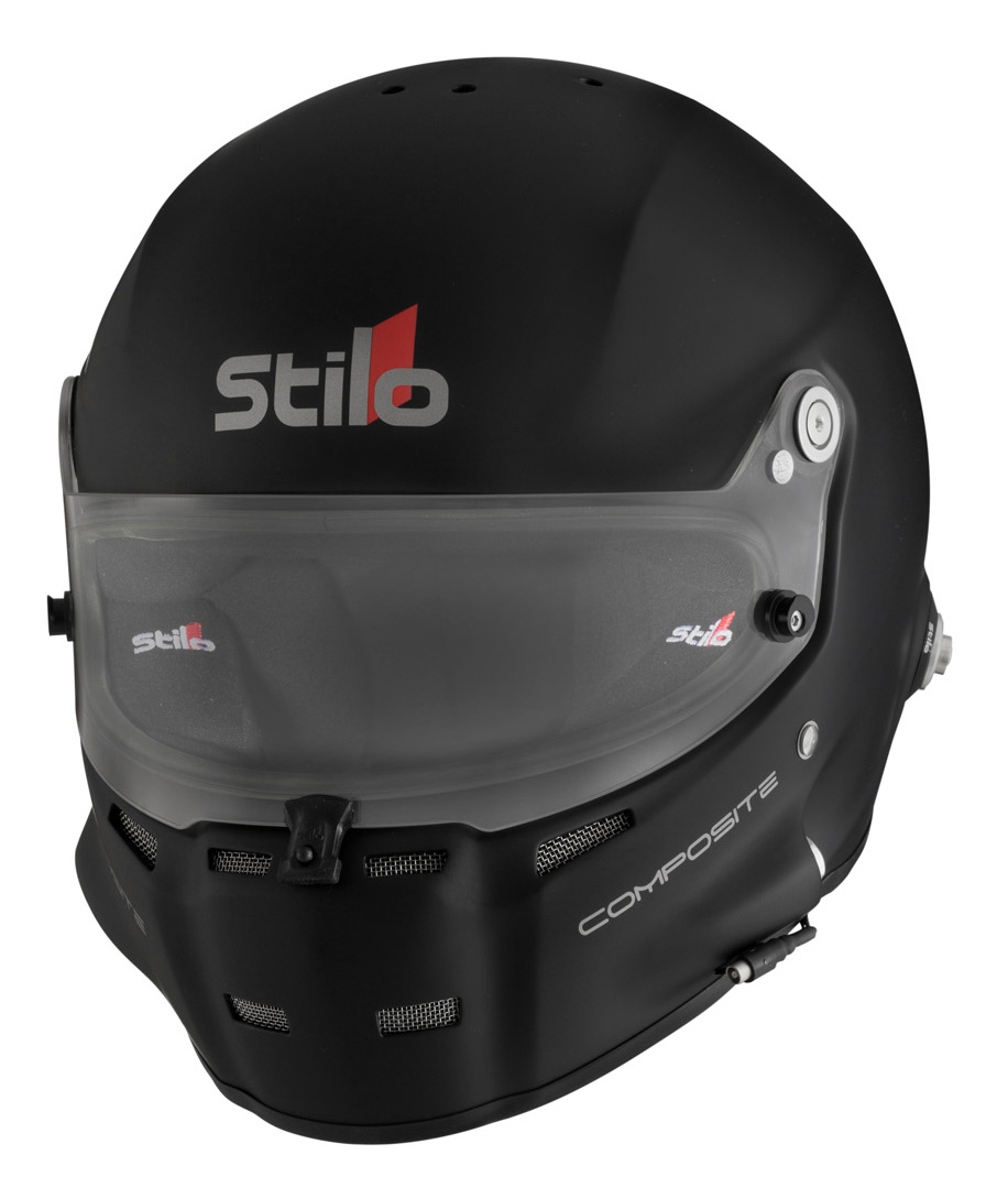 STILO ST5F COMPOSITE шлем для автоспорта (HANS), черный, р-р 59_dark-stock.ru