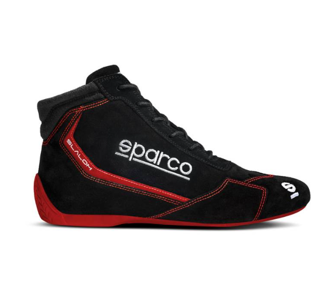 Sparco SLALOM ботинки для автоспорта, черный/красный, р-р 39(EUR)/6.5(US)/5.5(UK) - DARK-STOCK.RU