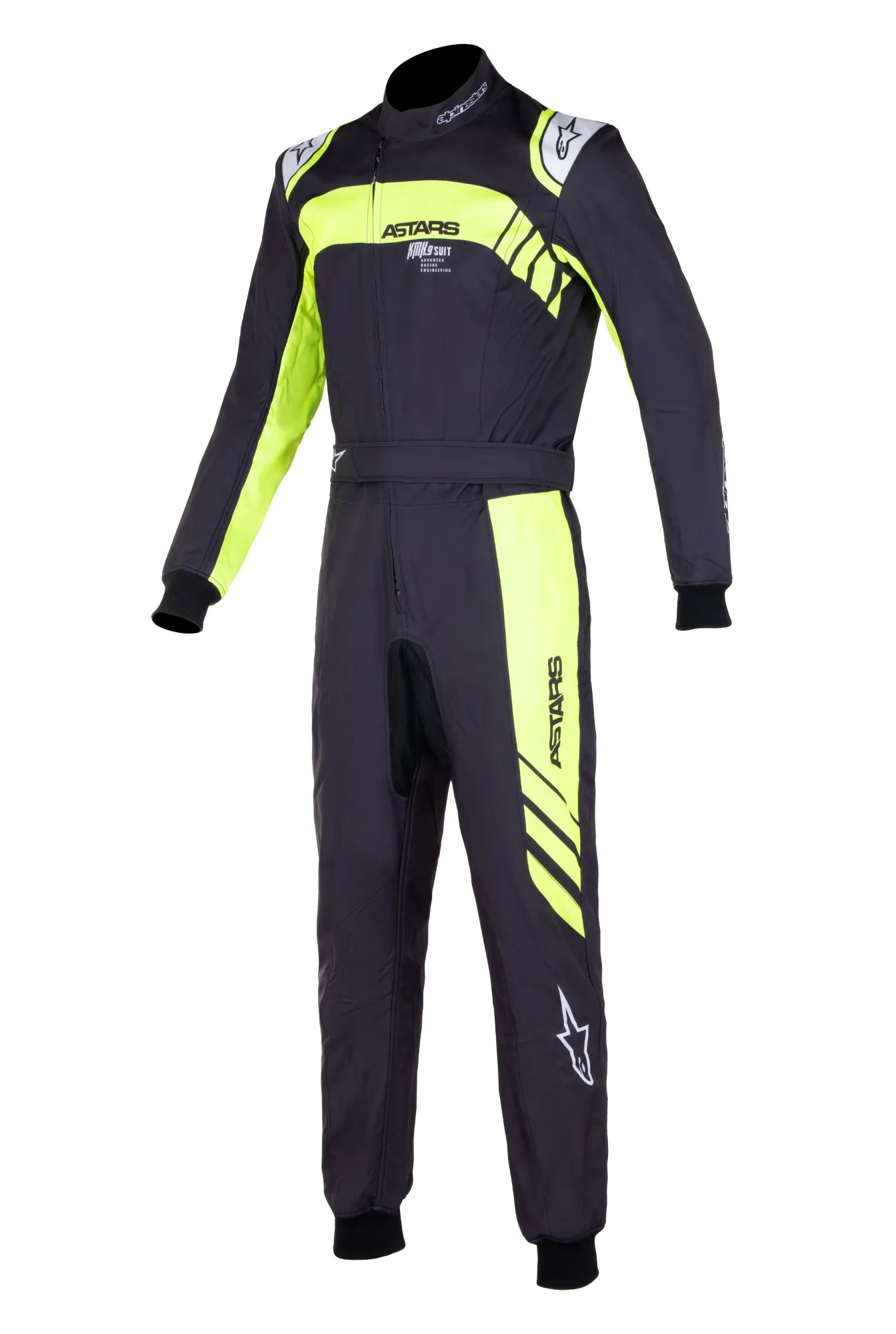 Alpinestars KMX-9 V3 GRAPHIC 3 комбинезон для картинга, черный/желтый неоновый, р-р 50 в DARK-STOCK.RU