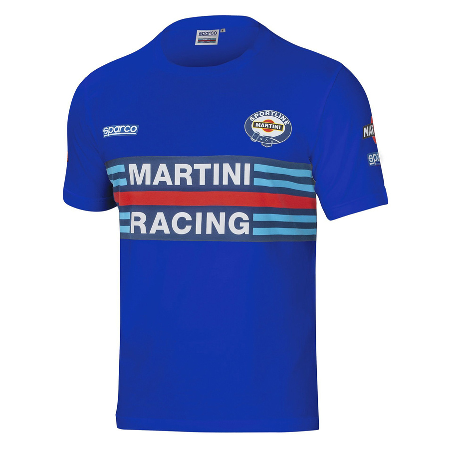 Sparco MARTINI RACING футболка, синий, р-р M - DARK-STOCK.RU