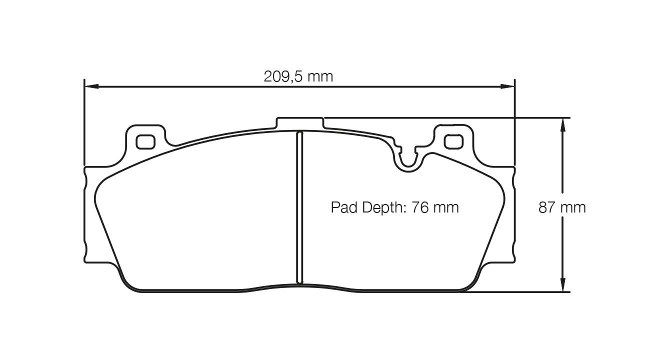 Pagid 4934 RSL 29 колодки тормозные (BMW M2 пер.)_dark-stock.ru