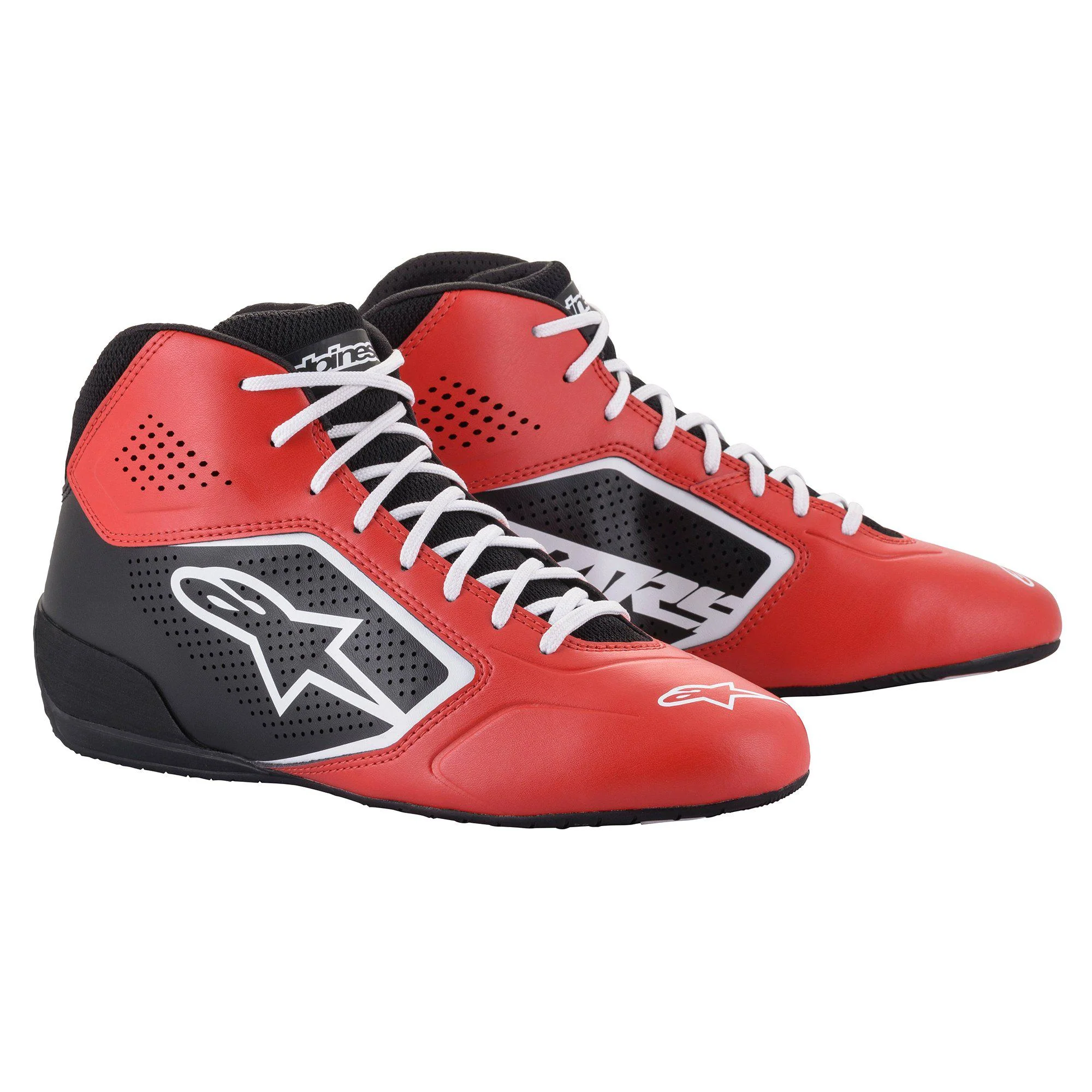 Alpinestars TECH-1 K START v2 ботинки для картинга, красный/черный/белый, р-р 41(EUR)/8.5(US)/7.5(UK. DARK-STOCK.RU