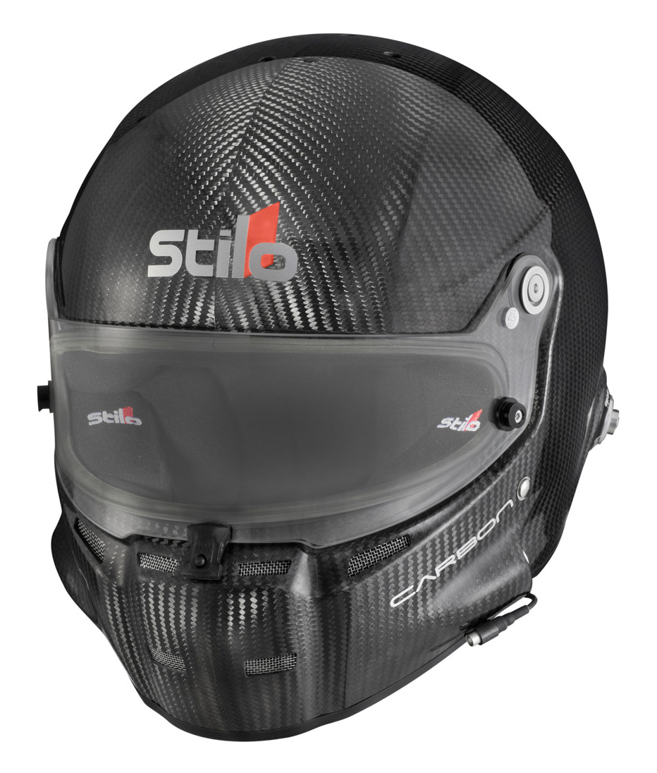 Stilo ST5F CARBON шлем для автоспорта (HANS), карбон, FIA 8859, р-р 63_dark-stock.ru