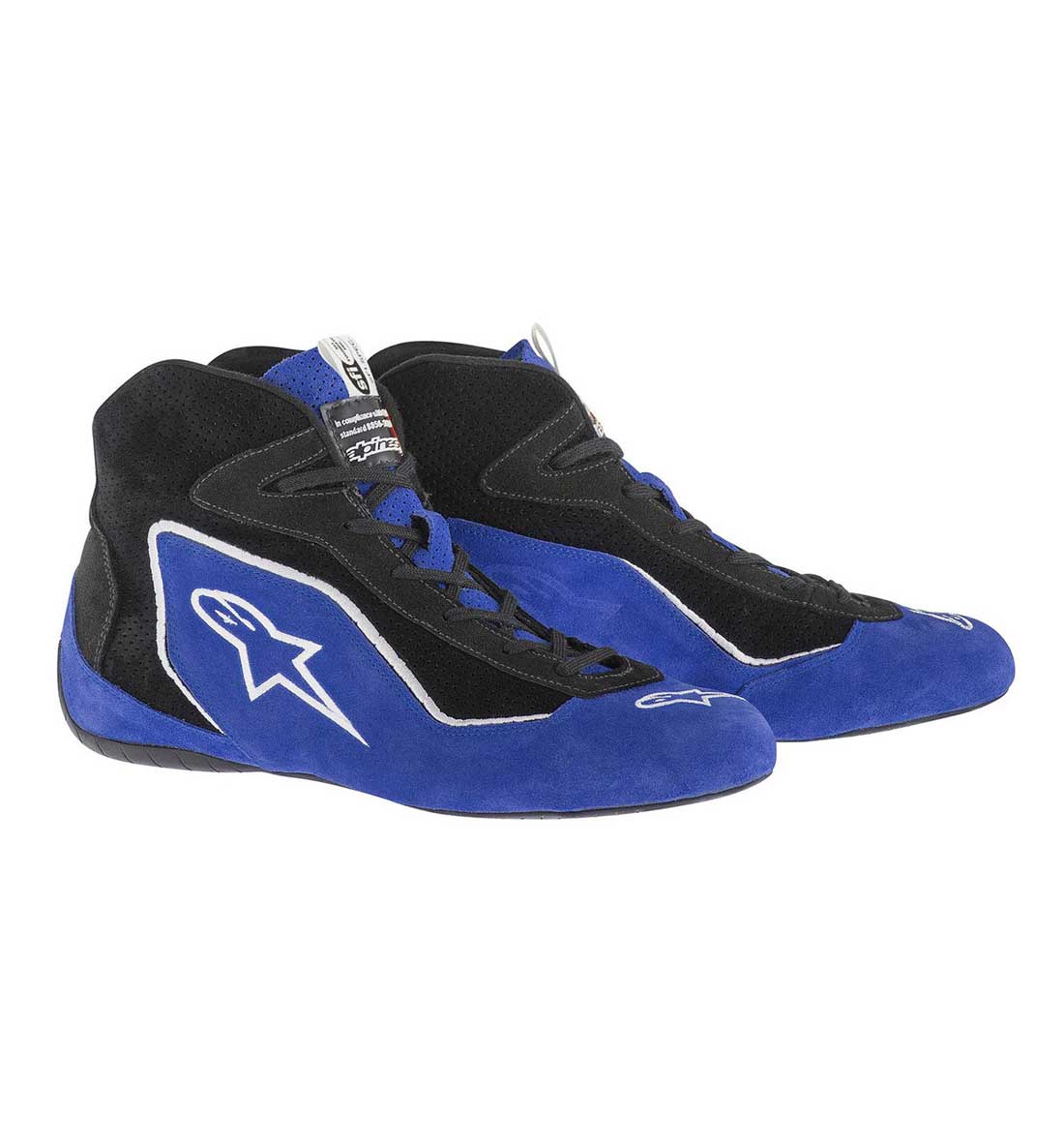 Alpinestars SP ботинки для автоспорта, синий/черный, р-р 41(EUR)/8.5(US)/7.5(UK) - DARK-STOCK.RU
