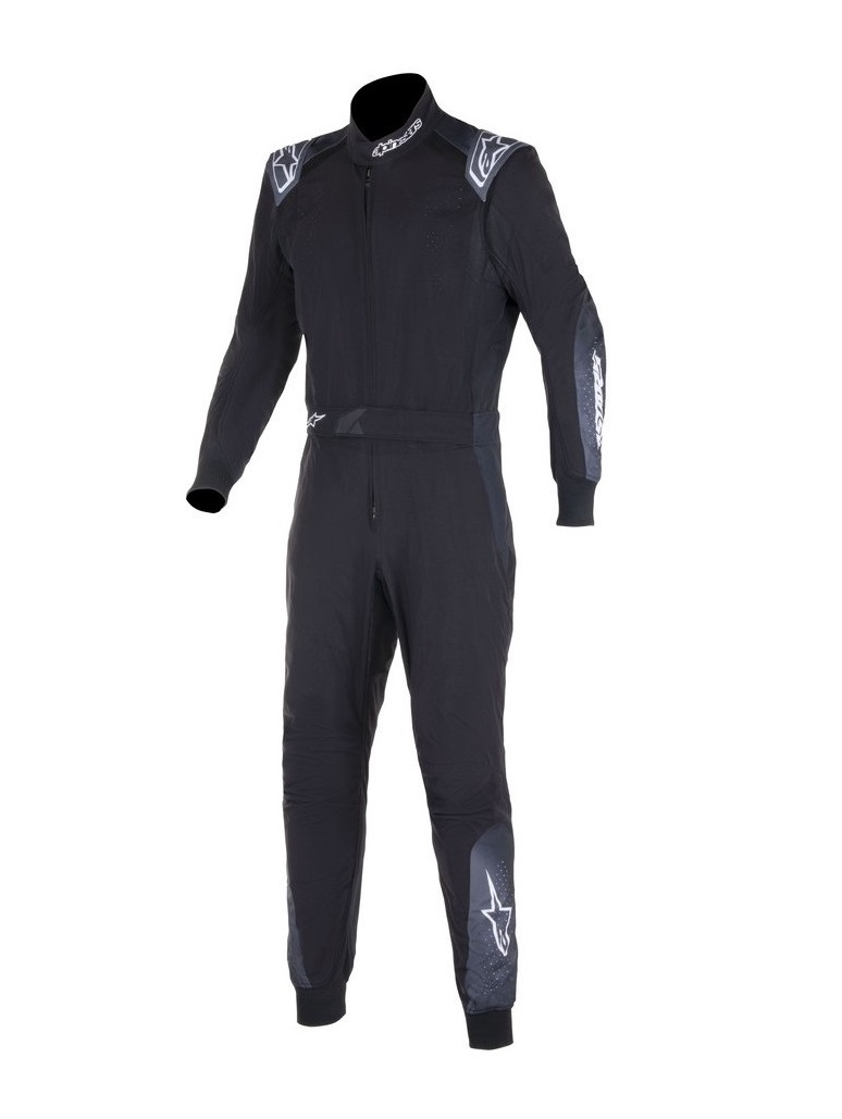 Alpinestars KMX-5 V3 комбинезон для картинга, черный/белый, р-р 50 в DARK-STOCK.RU