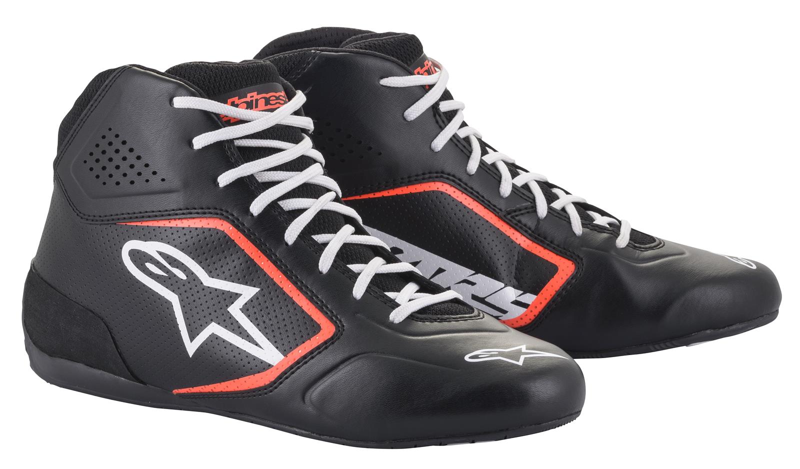 Alpinestars TECH-1 K START v2 ботинки для картинга, черный/белый/красный, р-р 35(EUR)/3.5(US)/2.5(UK. DARK-STOCK.RU