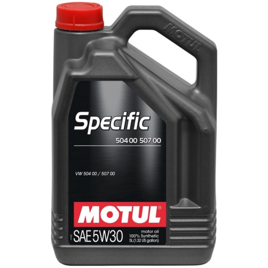 MOTUL SPECIFIC 504 00 507 00 масло моторное (5W30/5 л.)_dark-stock.ru