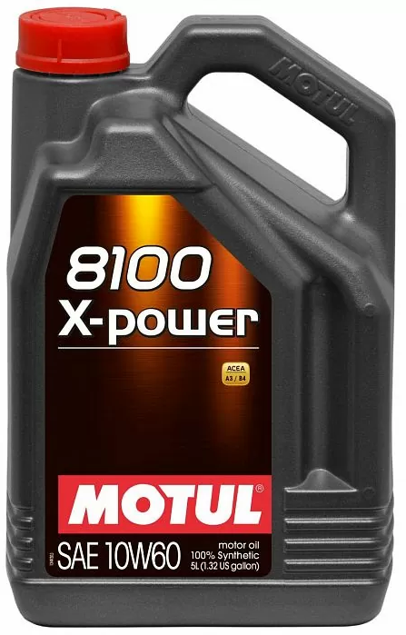 MOTUL 8100 X-POWER масло моторное (10W60/5 л.)_dark-stock.ru