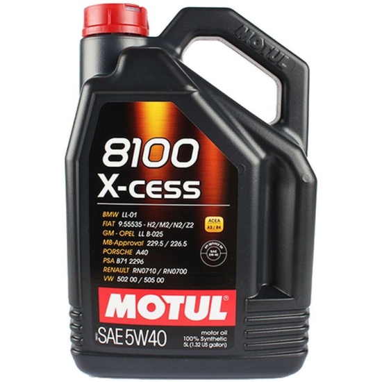 MOTUL 8100 X-CESS масло моторное (5W40/5 л.)_dark-stock.ru