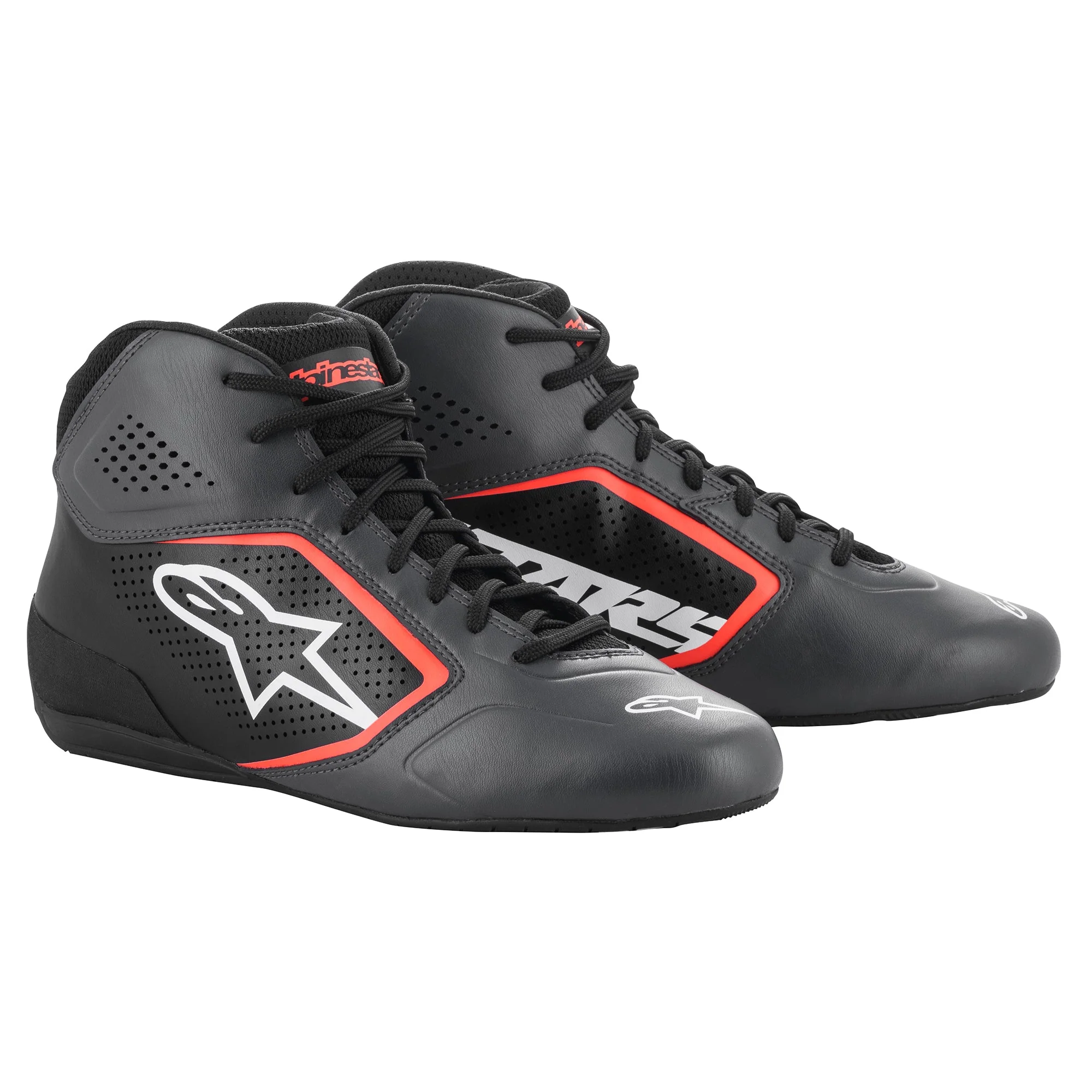 Alpinestars TECH-1 K START v2 ботинки для картинга, черный/белый/красный, р-р 45(EUR)/11.5(US)/10.. DARK-STOCK.RU
